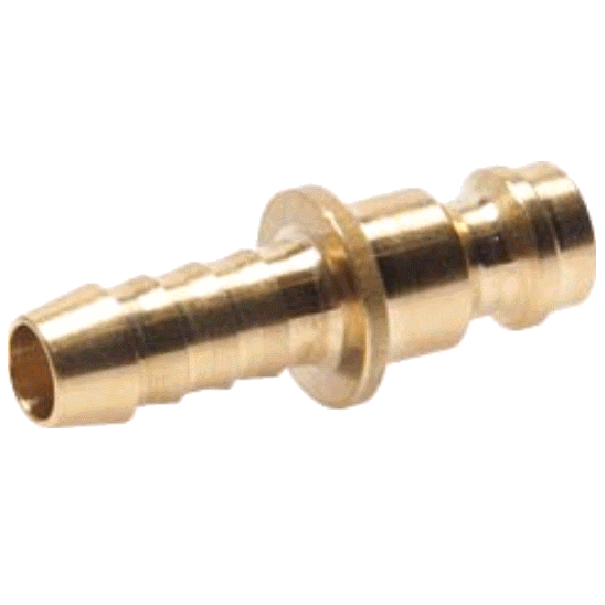 Kupplungsstecker (NW5) 6mm Schlauch, Messing