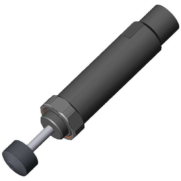 ACE Vorschub-lbremse - Gewinde 25x1,5 - 40 mm Hub
